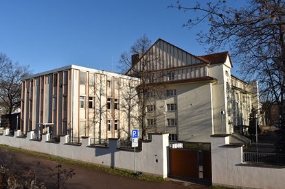 Foto des Archivgebäudes in Merseburg