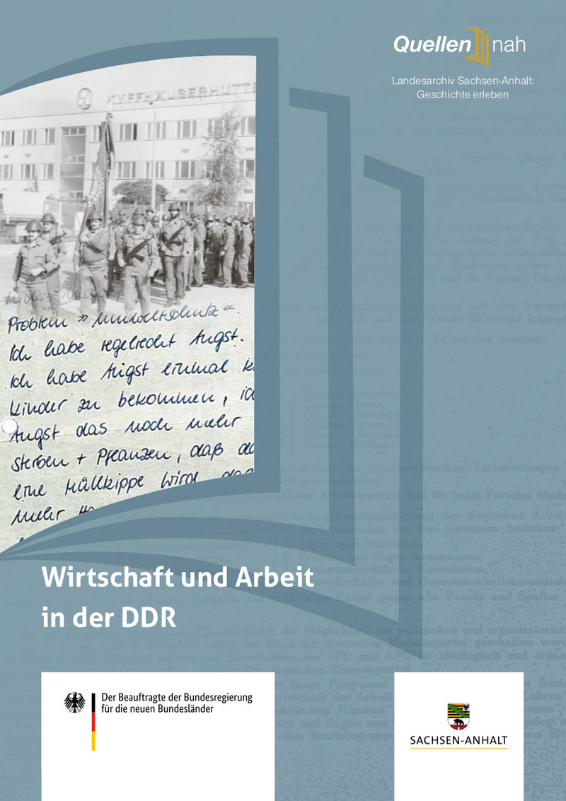 Umschlagmotiv von Heft 6: Wirtschaft und Arbeit in der DDR