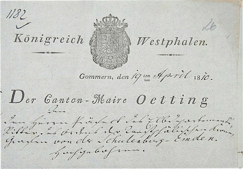 Aus B 18, I Nr. 66: „Anlegung neuer Begräbnisplätze“, 1810–1812. Klicken zum Vergrößern.